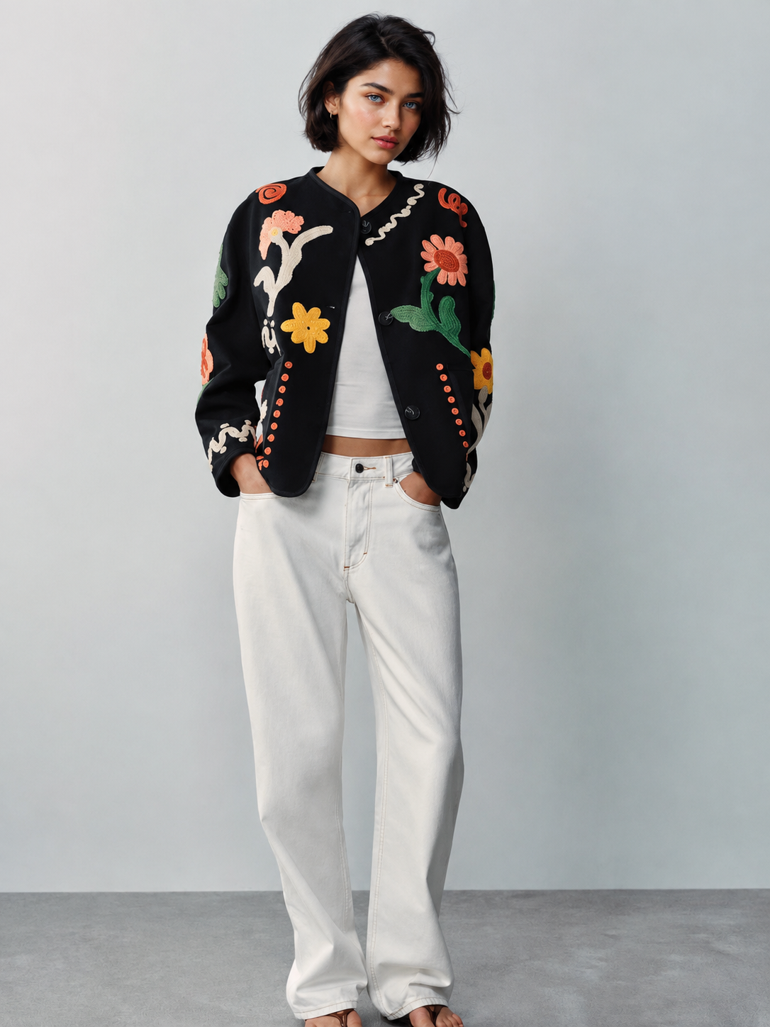 Scarlett Zara Embroidery Jacket