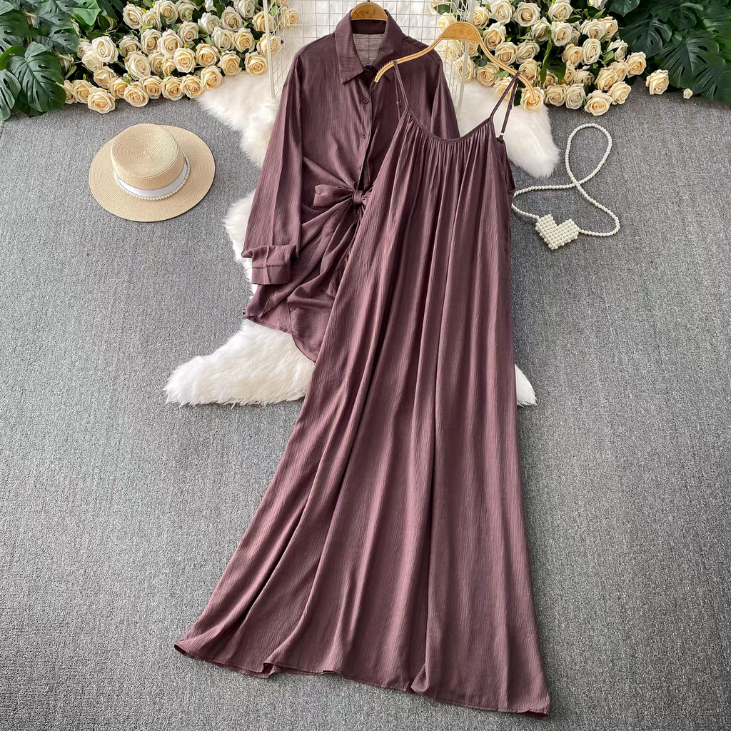 Meagan Summer Long Two Piece Set - 24th Spoke