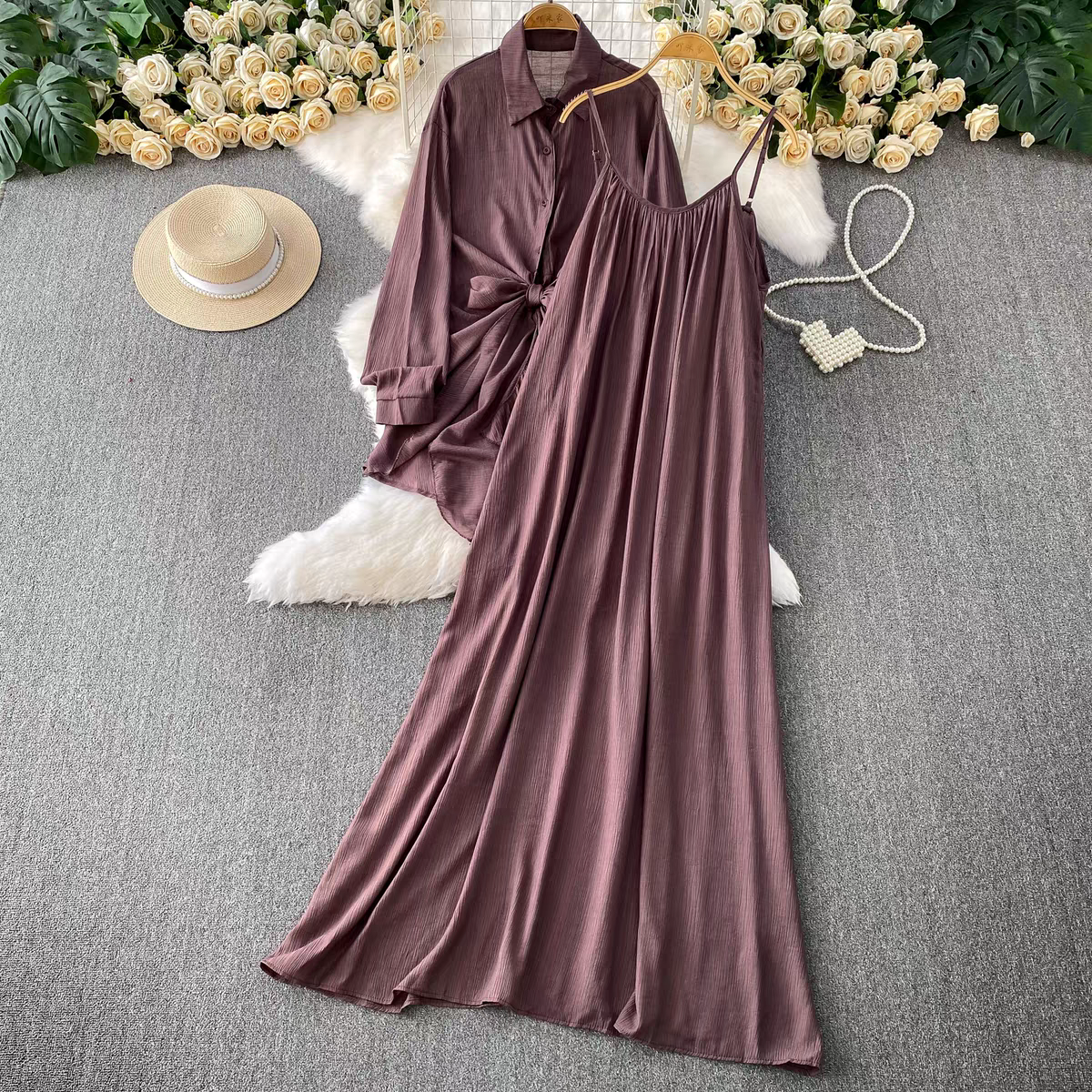 Meagan Summer Long Two Piece Set - 24th Spoke