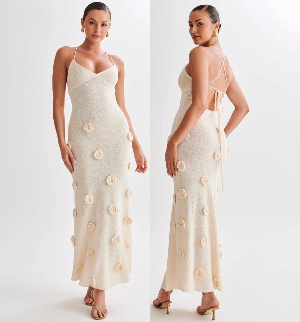 Beyoncé Summer Vacation Long Beach Dress