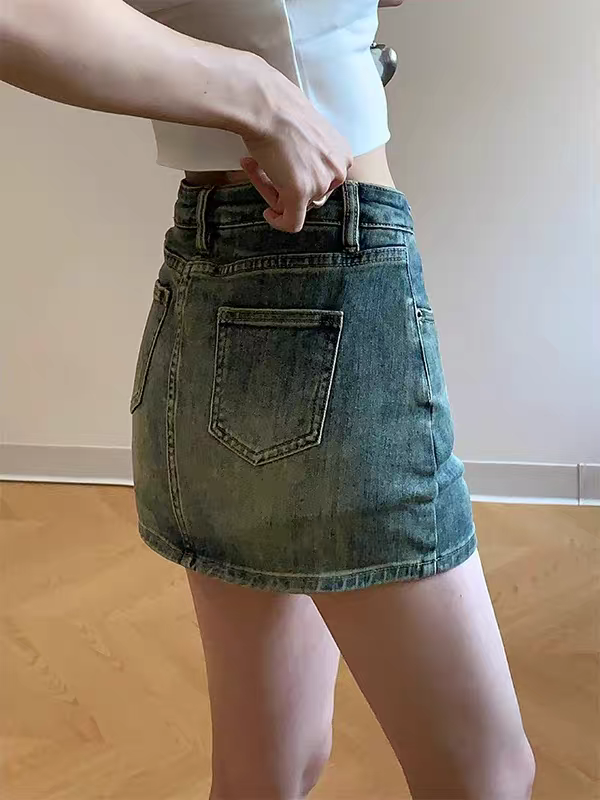 Jessica Summer Denim Skorts