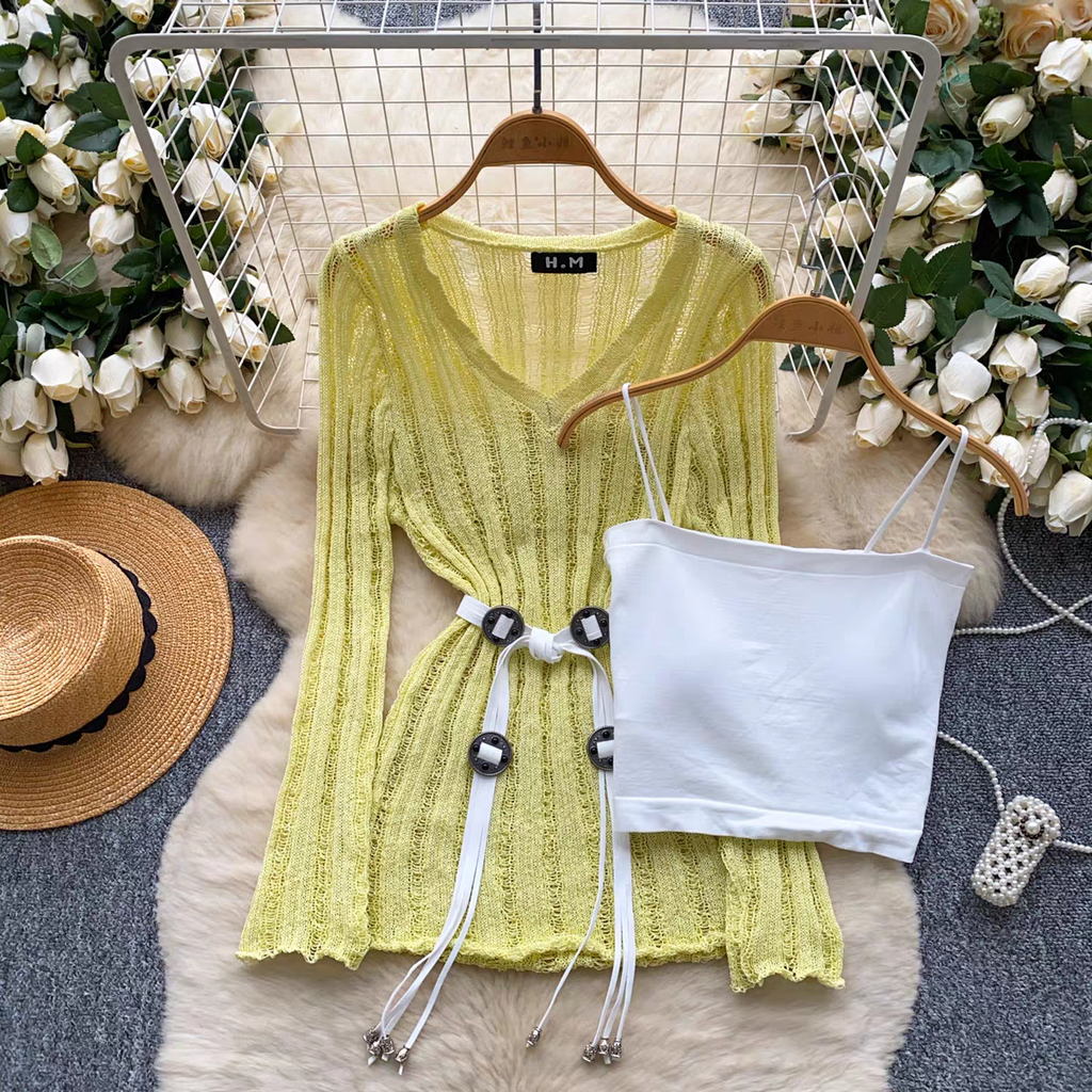 Hannah Summer Two Piece Top Set