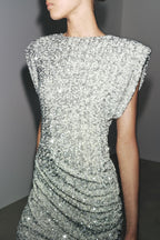 Jennifer Zara Sequins Party Dress