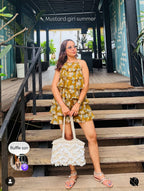 Prerna Summer Floral Layered Dress