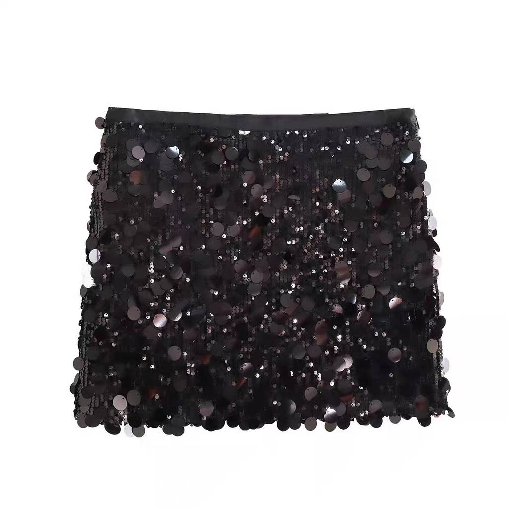 Diane  Zara Party Sequins Mini Skirt