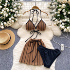 Victoria Summer Beach Vacation Three Piece Set