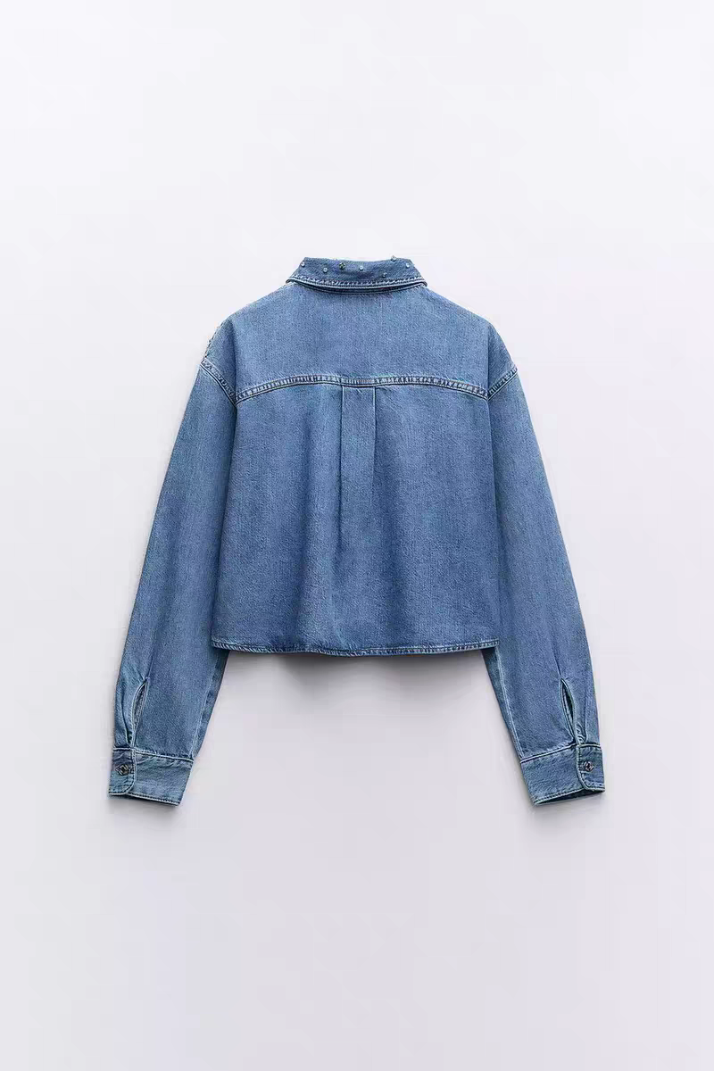 Anushka Summer Denim Shirt - 24th Spoke