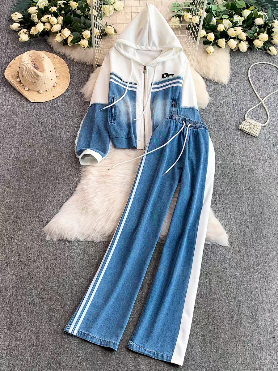 Sophia Winter Denim Set