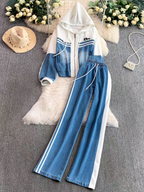 Sophia Winter Denim Set