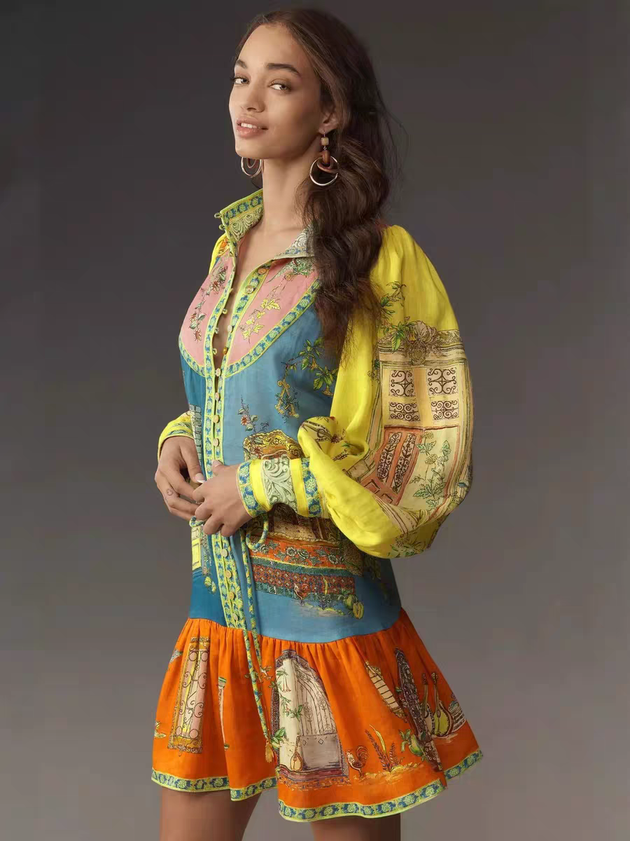 Florence Summer Shirt Dress