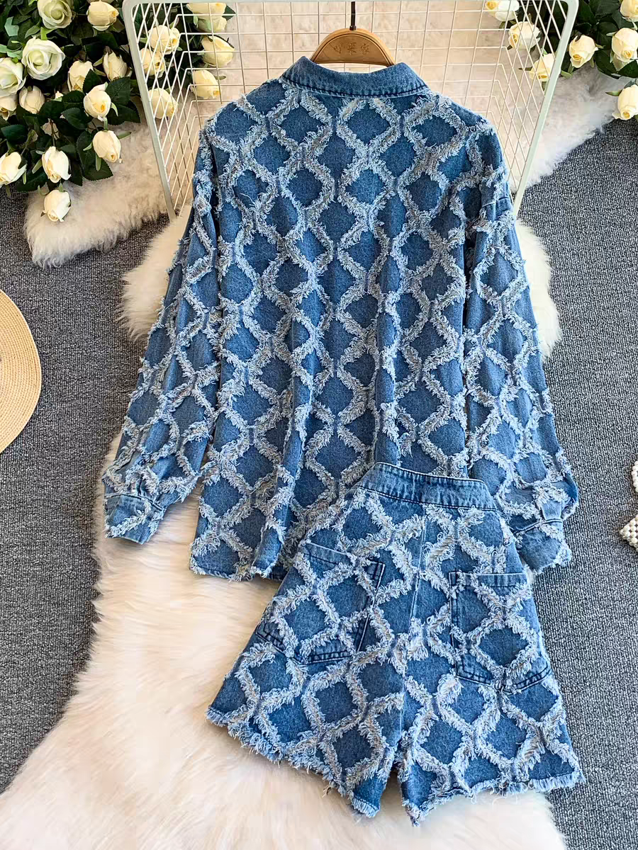 Olivia Summer Denim Set