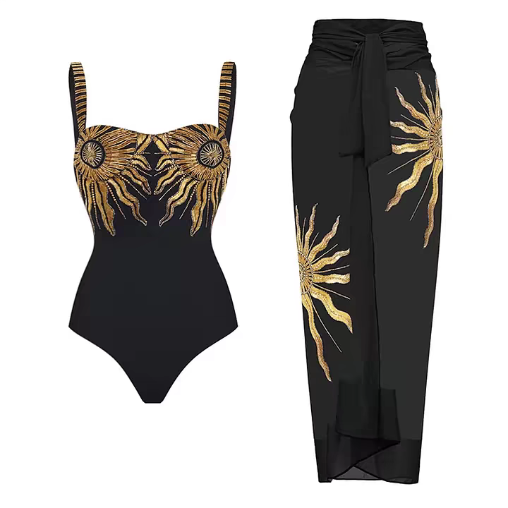 Noomi Summer Vacation Swim Suit  Set