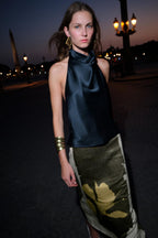 Olivia Summer Satin Top