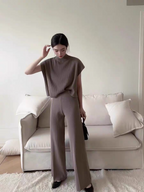 Marie Summer Two Piece Coord Set For Airport