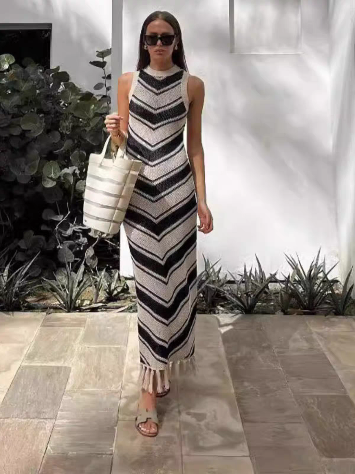 Olivia Summer Tassel Dress