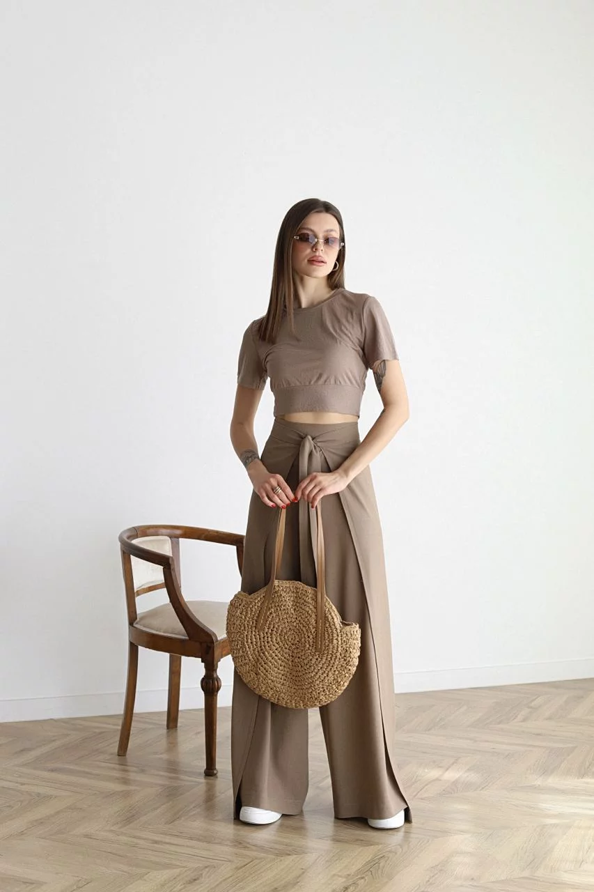 Michelle Summer Wrap Trouser