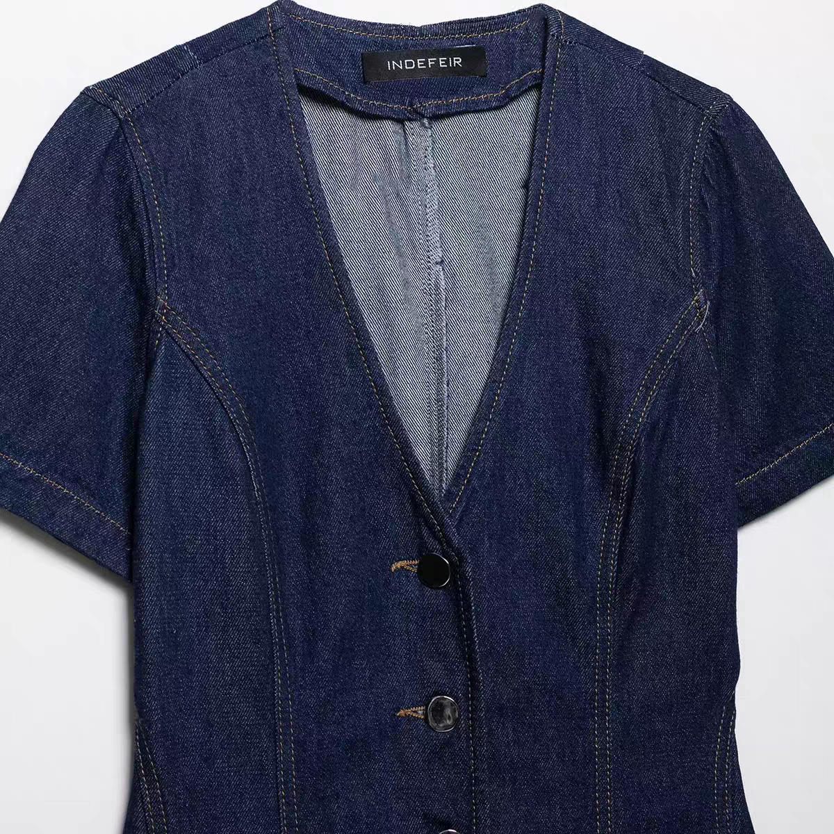 Amanda Summer Denim Dress