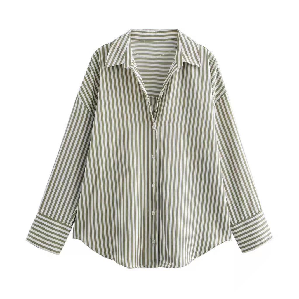 Yami Stripe Loose Shirt