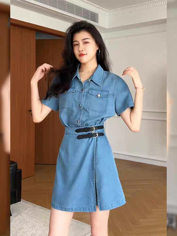 Diane Summer Denim Dress