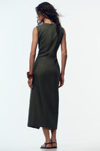 Michelle Summer Midi Belt Dress