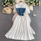 Diana Summer Denim Long Dress