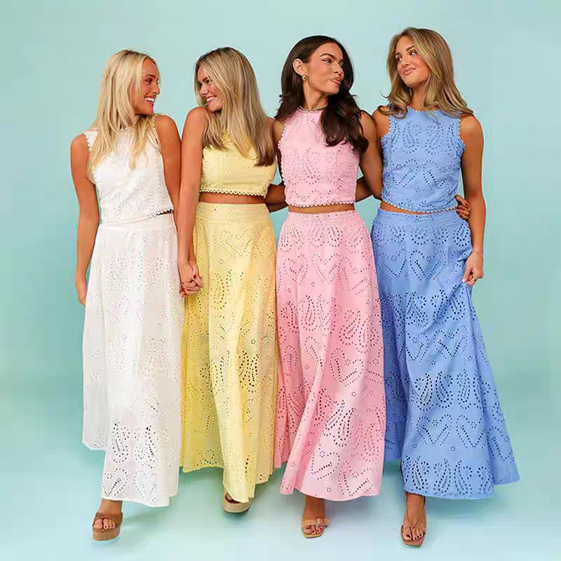 Jessica Summer Two Piece Set Dress - 24th Spoke