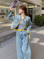 Hannah Summer Denim Coord Set