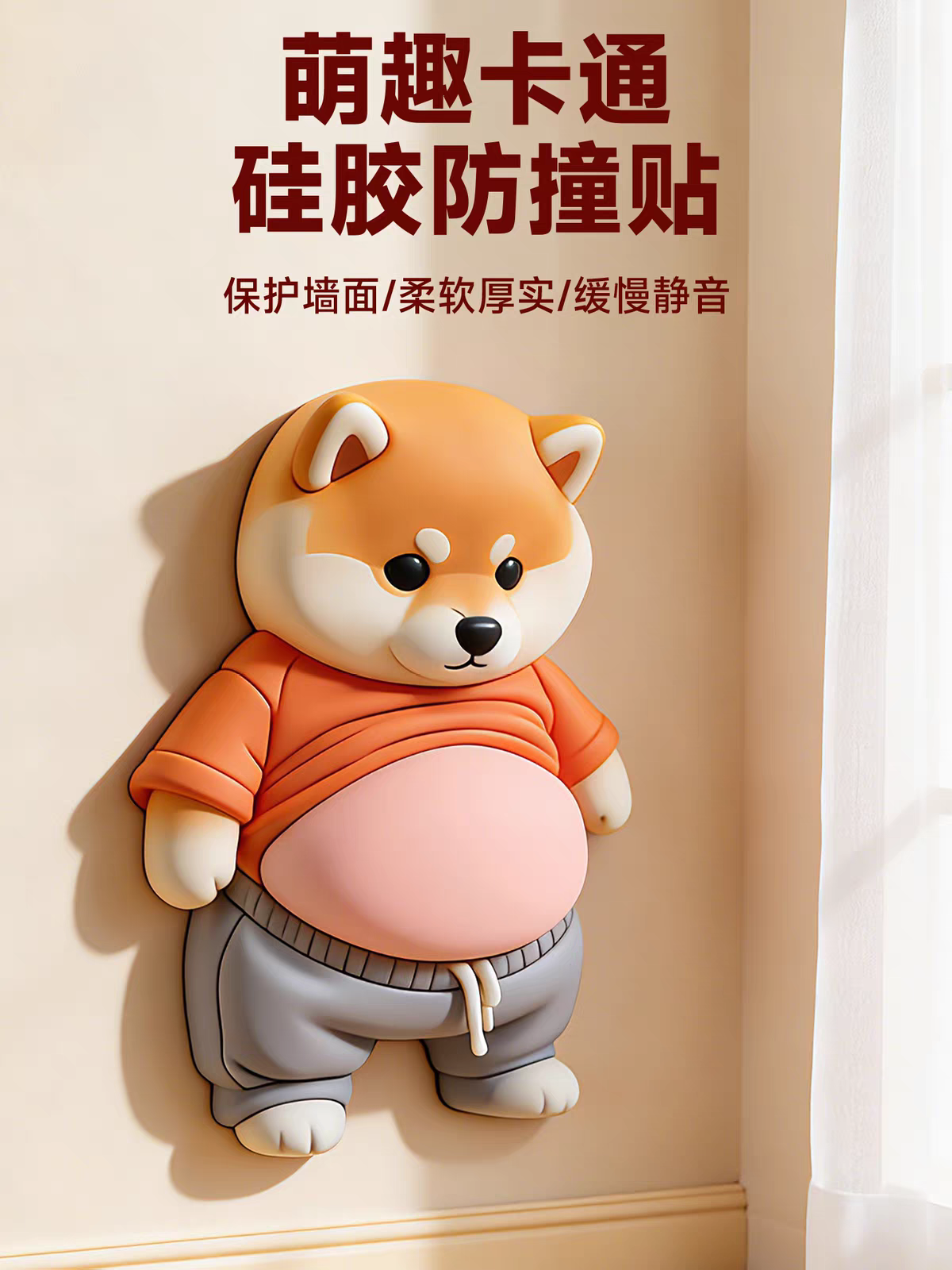 Pinchable Sticker (Total 5 Piece)