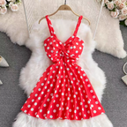 Georgine Summer Polka Dot Dress - 24th Spoke