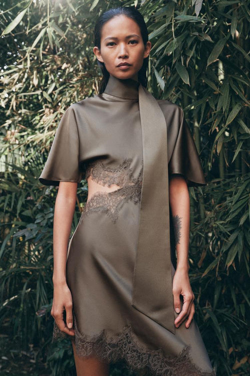 Milena Zara Satin Dress - 24th Spoke