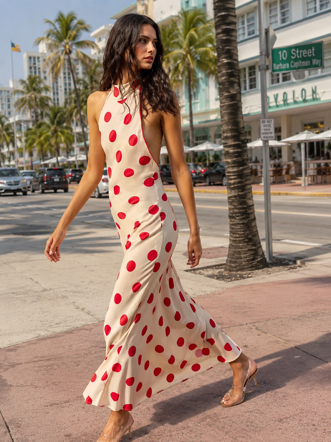 Kate Summer Polka Dot Dress