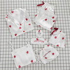 7 Piece Silk Night Suit