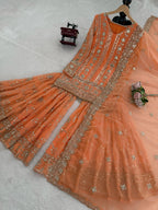 Pastel Colour Readymade sharara set