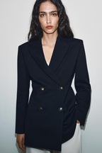 Helena Fitted Buttoned Blazer