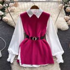 Michelle Winter Top With Belt