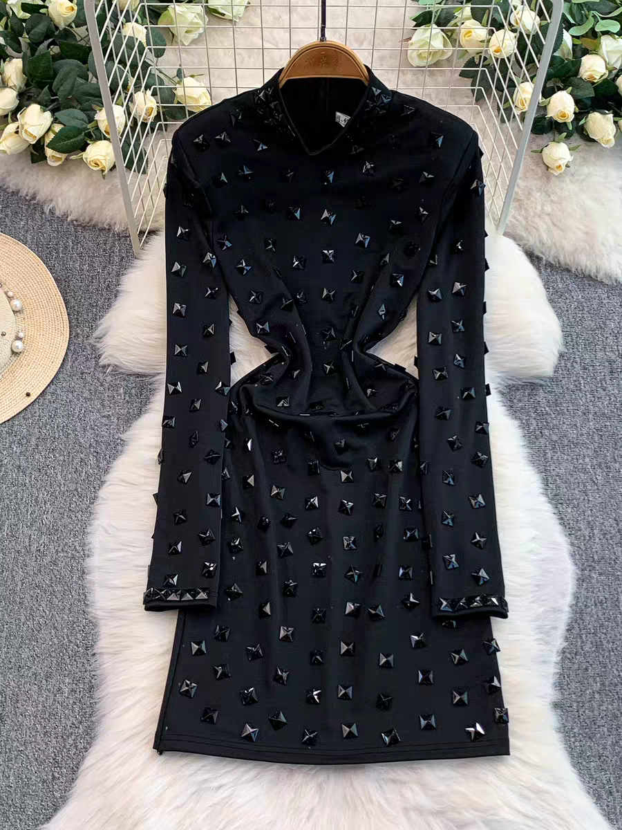 Meagan Luxury Rhinestone Dress