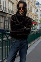 Alison Winter Reversible Leather Jacket