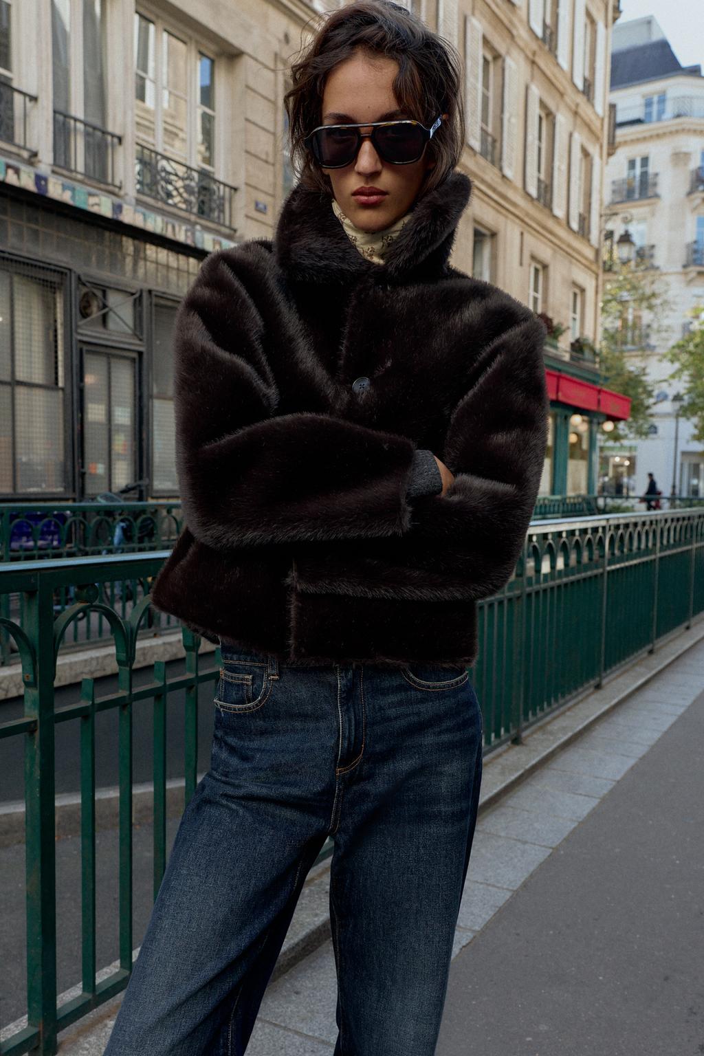 Alison Winter Reversible Leather Jacket