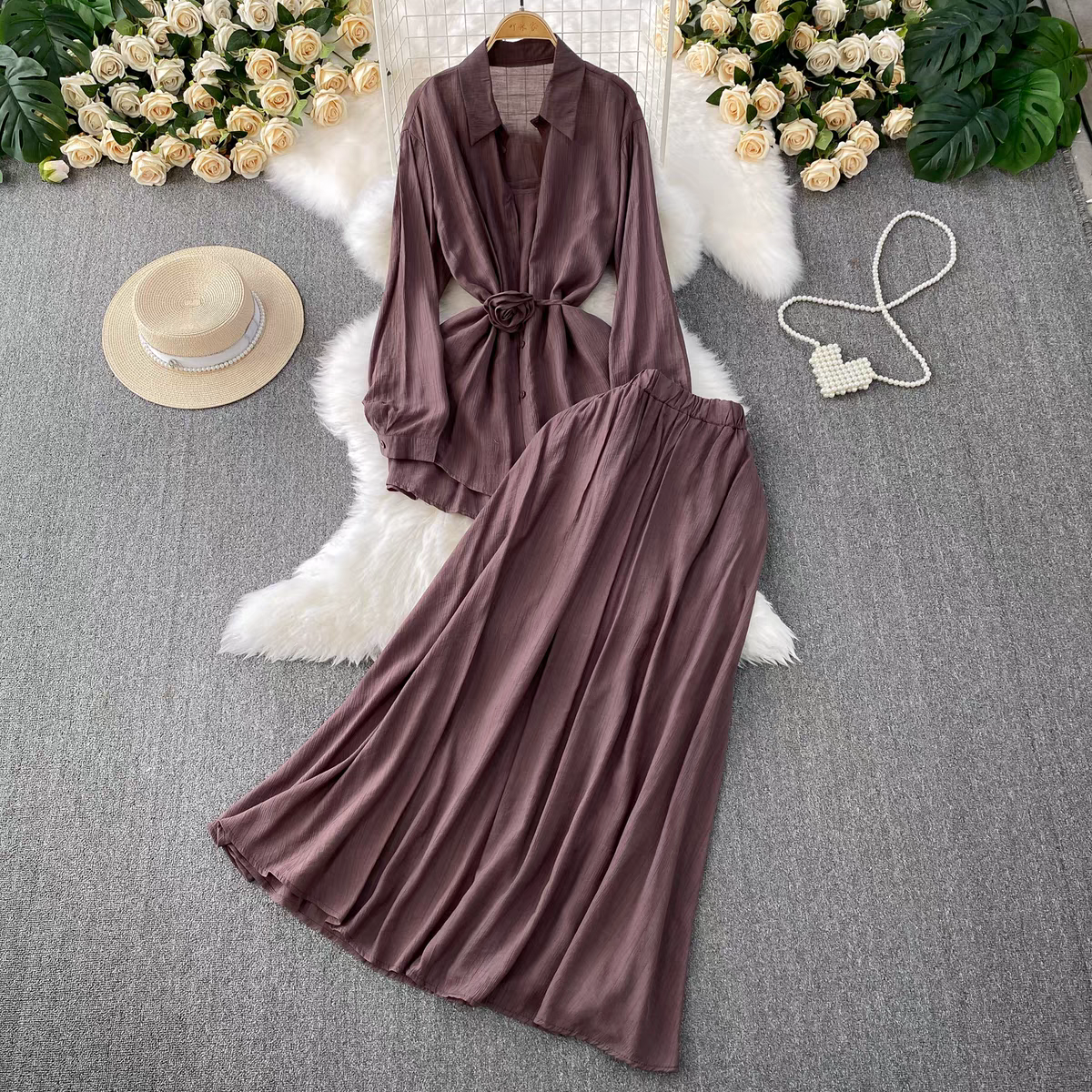 Amber Summer Three Piece Set - 24th Spoke