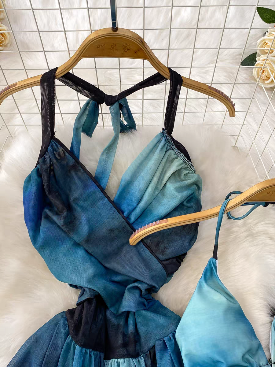 Rachel Summer Vacation Three Piece Set