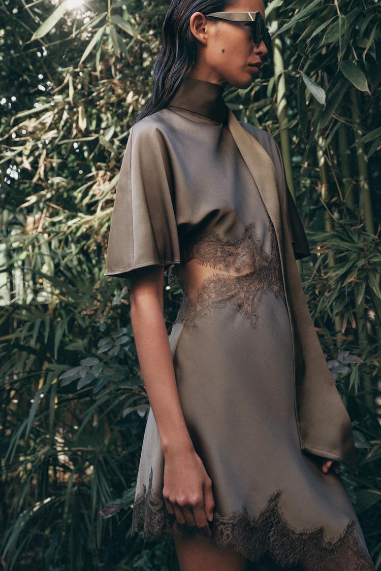 Milena Zara Satin Dress - 24th Spoke