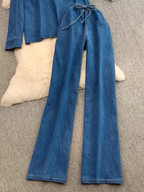 Anna Summer Denim Coord Set