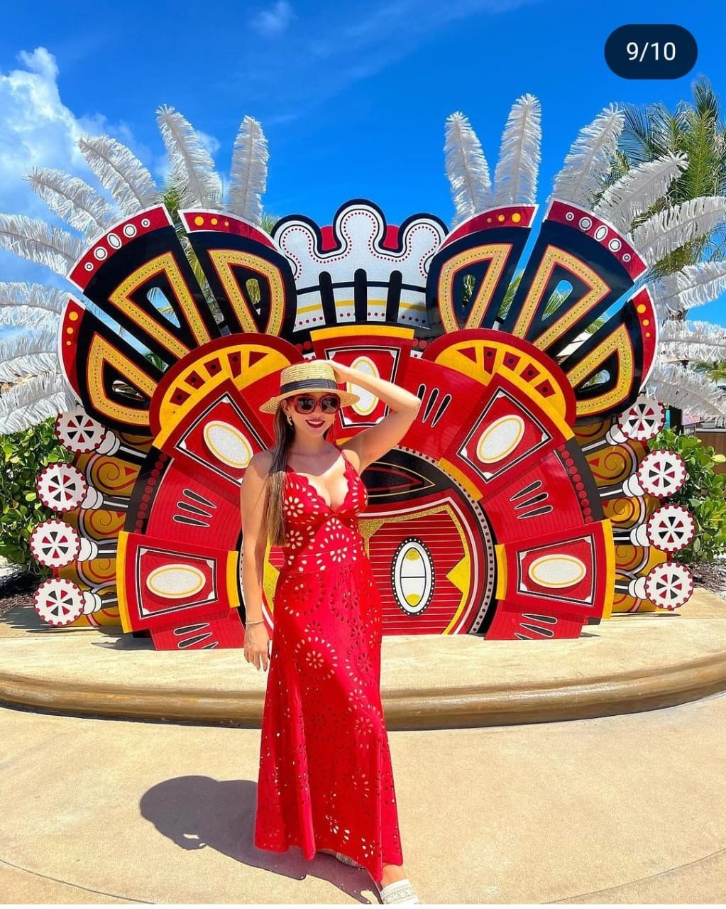 Rihanna Summer Beach Vacation Set