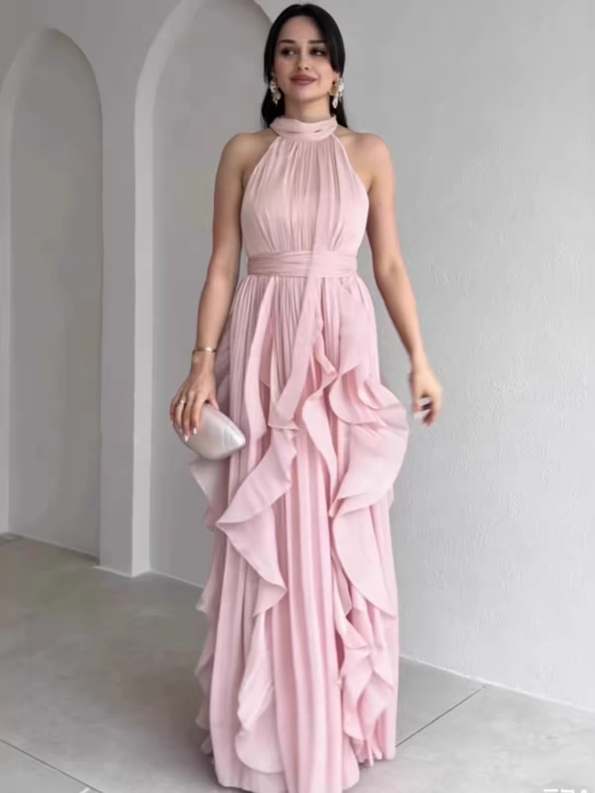 Keira Ruffle Dress