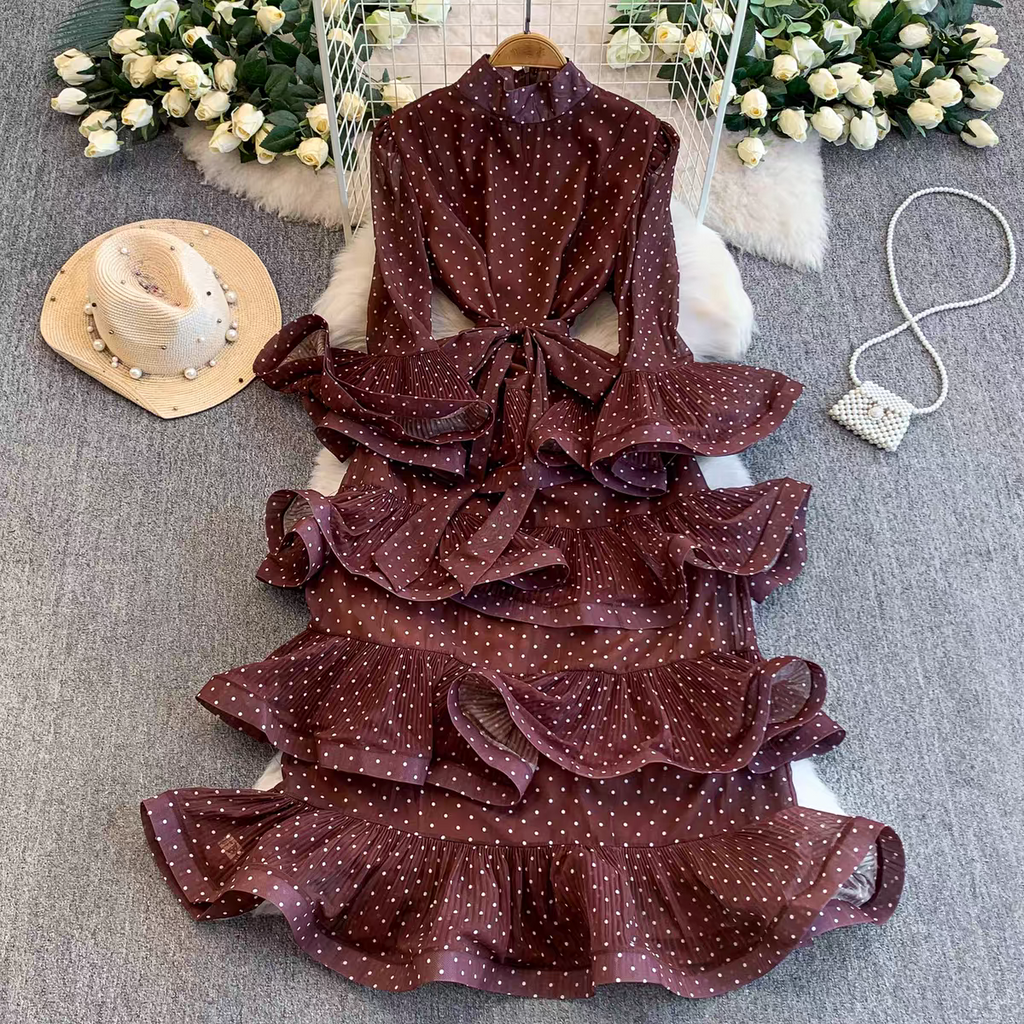 Bianca Luxury Ruffle Dress