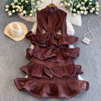 Bianca Luxury Ruffle Dress