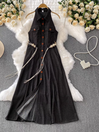 Charlotte Summer Denim Dress - 24th Spoke