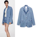 Alia Summer Denim Jacket