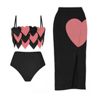 Olivia Beach Wear Three Piece Swim Suit