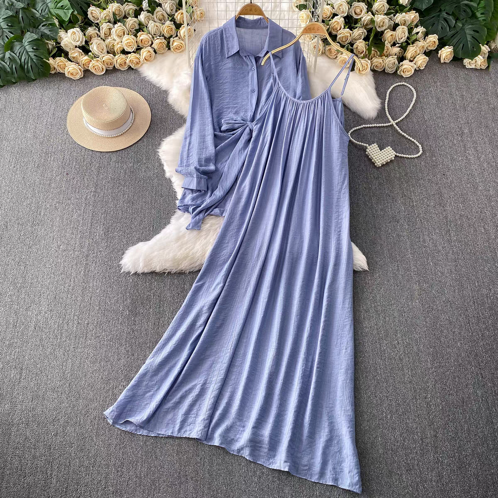 Meagan Summer Long Two Piece Set - 24th Spoke